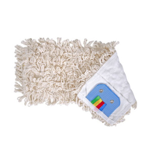 Microspeedy Cotton Looped Flat Mop & Colour Coded Tags (HB042)